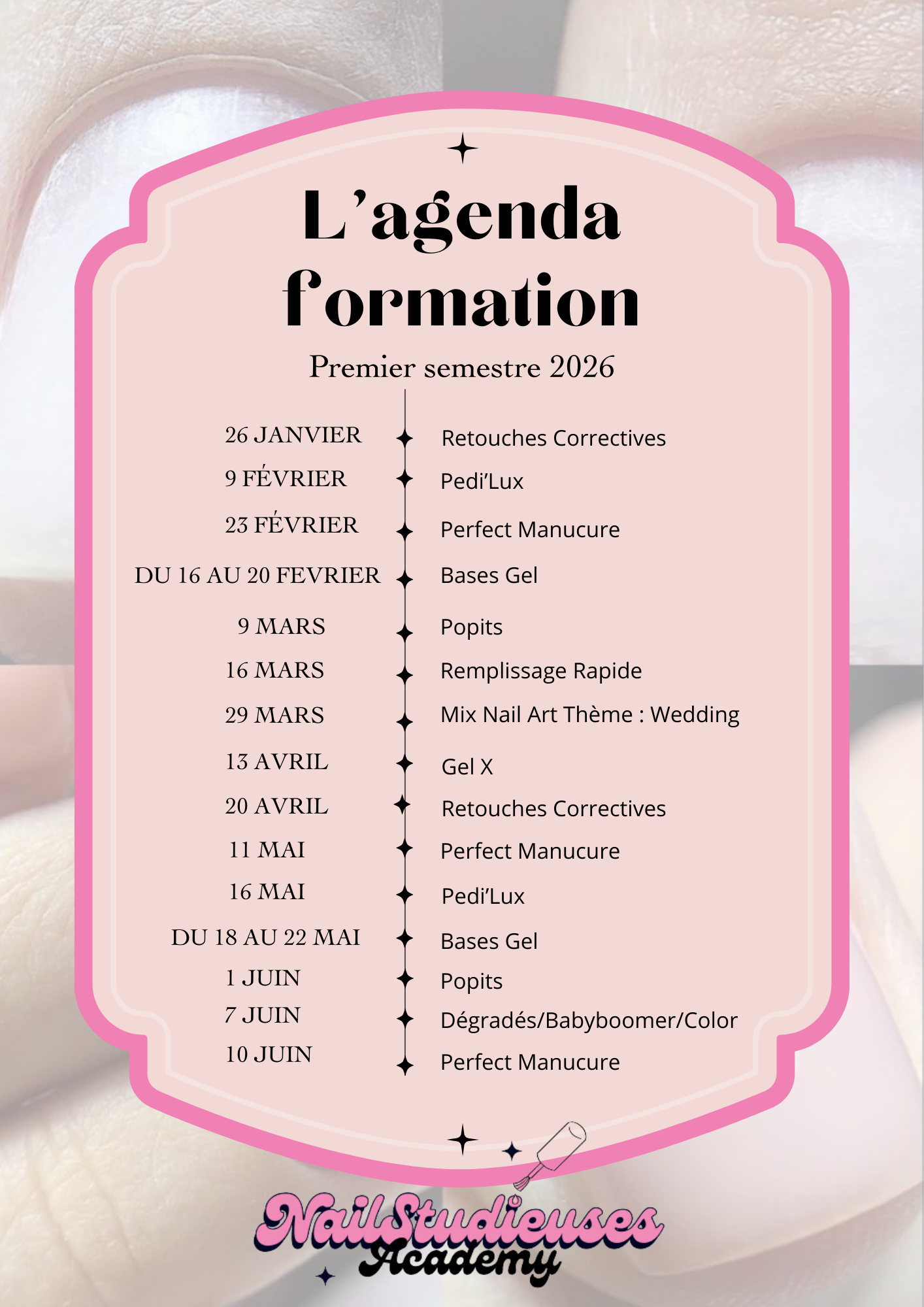 Calendrier Formation